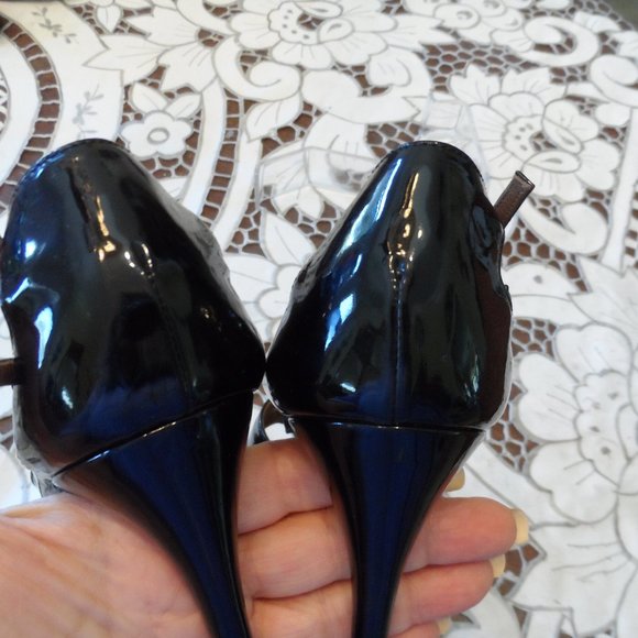 Alaia Paris Black Patent Leather Strappy Heels Size EU 38.5B US 8.5M - Picture 13 of 16